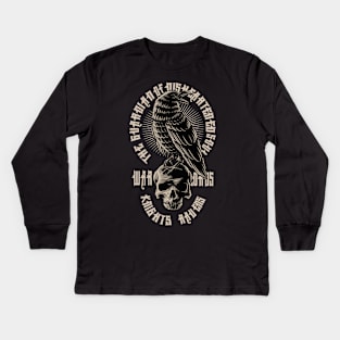 The Guardian of the Night Kids Long Sleeve T-Shirt